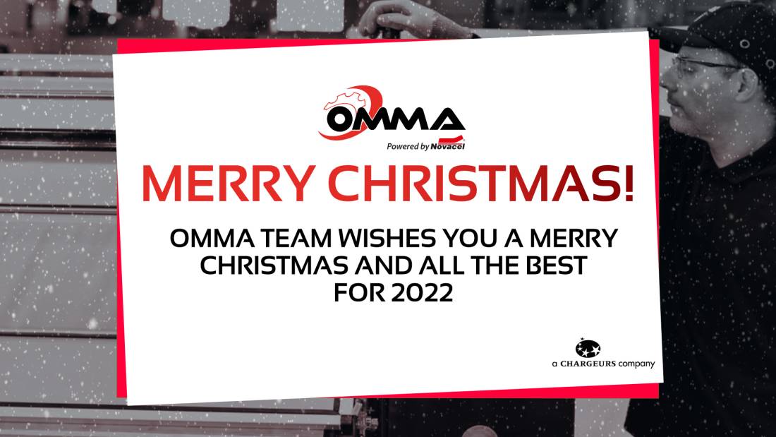 Omma wünscht Ihnen frohe Weihnachten!
