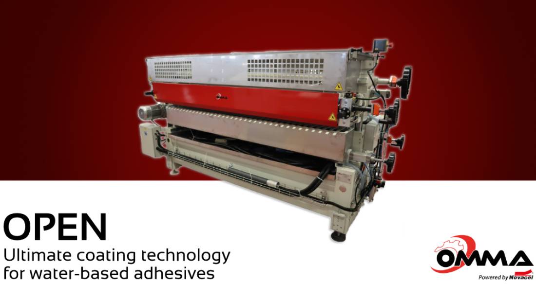 Discover OPEN glue spreader for water-based adhesives