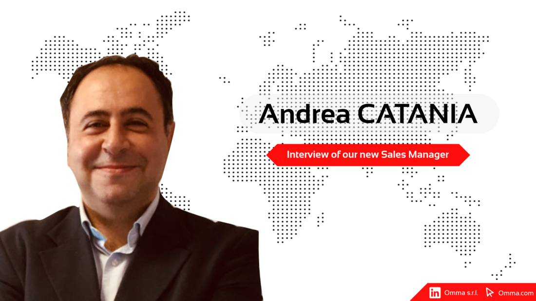 Meet our team : Andrea Catania, new Sales Manager