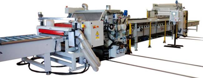 Custom Industrial Manufacturing Lines for Gluing, Laminating & Pressing